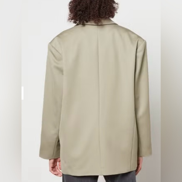 ANINE BING Blazer in Khaki Green SZ M Oversized NWT $550 MSRP - Picture 3 of 8